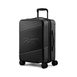 2-Piece Hardside Spinner Carry-On Luggage Set, TSA Checkpoint Friendly, Black (HLG2102RB-BLACK)<Reebok Clearance