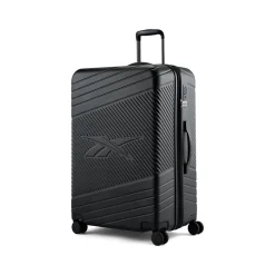 2-Piece Hardside Spinner Carry-On Luggage Set, TSA Checkpoint Friendly, Black (HLG2102RB-BLACK)<Reebok Clearance