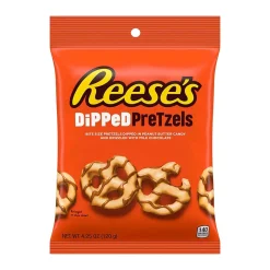 Reese's Dipped Gluten Free Chocolate Pretzels Twists, 4 Bags/Box (246-00288)