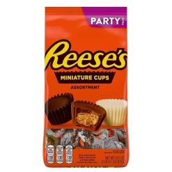 Reese's Miniatures Assorted Milk Chocolate Cup, 32.1 oz. (HEC43165)
