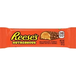Reese's NutRageous Milk Chocolate Candy Bar, 1.66 oz., 18/Box (HEC10930)