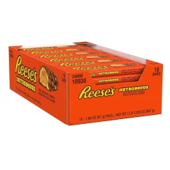 Reese's NutRageous Milk Chocolate Candy Bar, 1.66 oz., 18/Box (HEC10930)