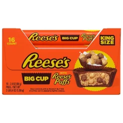 Reese's Stuffed w/ Puffs Big Cup King Size 2.4oz, 16/Box (246-01182)