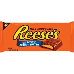 Reese's XL Peanut Butter Milk Chocolate Candy Bar, 4.25 oz., 12/Carton (HEC44266)