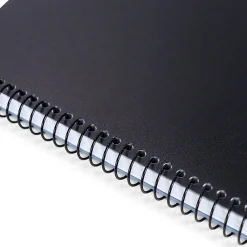 Notepads|RE-FOCUS THE CREATIVE OFFICE on the GO Notepad, College Ruled, Black, 142 Sheets/Pad (88001)