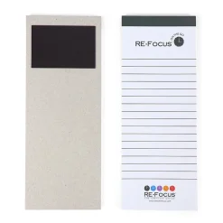 Notepads|RE-FOCUS THE CREATIVE OFFICE on the GO Notepad, 3.5" x 9", College Ruled, 50 Sheets/Pad, 3 Pads/Pack (83001)