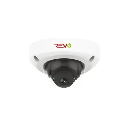 REVO America Ultra HD Audio Capable Vandal-Resistant IP Surveillance Mini Dome Camera (RUCD28-1C)