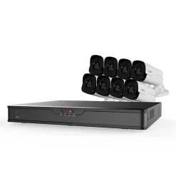 REVO America Ultra HD Audio Capable 16 Channel 4TB NVR Surveillance System with 16 Cameras (RU162B16GA-4T)