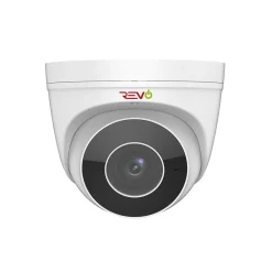 REVO America Ultra Plus HD IP Indoor/Outdoor Surveillance Turret Camera with Motorized Varifocal Lens (RUCT2812-1C)