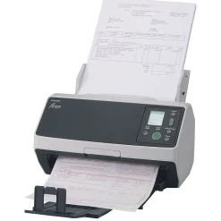 Ricoh FI-8170 CG01000-303001 Duplex Desktop Document Scanner with Paper Stream Capture Pro Software License, Black/White