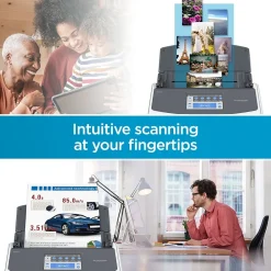 Ricoh ScanSnap IX1600 PA03770-B615 Wireless Duplex Document Scanner, White