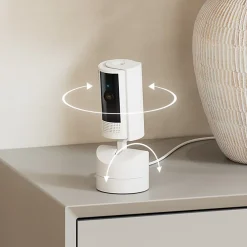 Ring Pan-Tilt Indoor Wired Security Camera, White (B0CG2VS5FD)