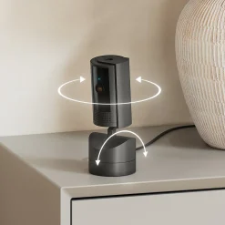 Ring Pan-Tilt Indoor Wired Security Camera, Black (B0CG2WNRHF)