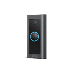 Ring WiFi Smart Video Doorbell & Chime, Black (B09NLDYGHQ)