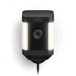 Ring  Spotlight Cam Plus Outdoor Wireless Security Camera, Black (B09J6BCPHG)