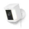 Ring  Spotlight Cam Plus Outdoor Wireless Security Camera, White (B09J1TB7TB)