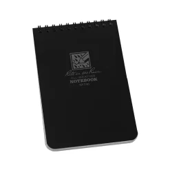 Notebooks|Rite In The Rain All-Weather Pocket Notebook, 4" x 6", 50 Sheets, Black (746)
