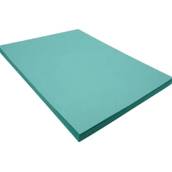 Construction Paper*Riverside 3D 9" x 12" Construction Paper, Blue-Green, 50 Sheets (P103602)