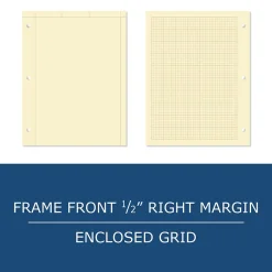 Notebooks|Roaring Spring Paper Products Roaring Spring Engineer Calculation 1-Subject Computation Notebooks, 8.5
