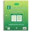 Notebooks|Roaring Spring Paper Products Signature 1-Subject Professional Notebooks, 8.5" x 11", Graph Ruled, 80 Sheets, Green (11382)