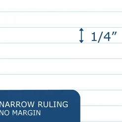 Notepads|Roaring Spring Paper Products Little Green Book, Gray Cover, Narrow Ruled, 3 x 5, White Paper, 60 Sheets
