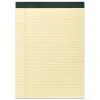 Notepads|Roaring Spring Paper Products Recycled Legal Pad, 8.5" x 11.75", 40 Sheets/Pad, Canary (74712)