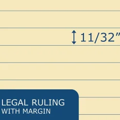 Notepads|Roaring Spring Paper Products Recycled Legal Pad, 8.5