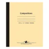 Composition Notebooks|Roaring Spring Paper Products 1-Subject Composition Notebooks, 7" x 8.5", Wide Ruled, 48 Sheets, Brown (77308)