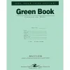 Notebooks|Roaring Spring Paper Products Exam Notebooks, 8.5" x 11", Wide Ruled, 8 Sheets, Green (77509)