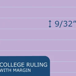 Notepads|Roaring Spring Paper Products Roaring Spring WIDE Landscape Notepad, College Ruled, 11