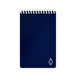 Notepads|Rocketbook Mini Smart Notepad, 3.5" x 5.5", Dot Grid Ruled, Blue, 24 Sheets/Pad (EVR2-M-RC-CDF-FR)