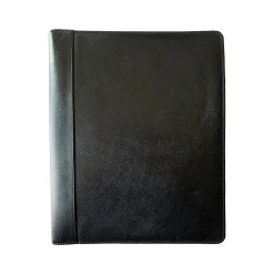 Leather Portfolio Case, Black (black no zipper)<Rogue Wallet Discount