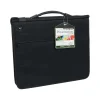 Nylon Portfolio Case with Zipper Closure, Black (RYRBIND1114US)<Royal & Langnickel Best