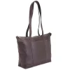 24-Hour Women's Travel Tote Bag in Colombian Leather (634-CAFE-VL)<Royce Leather Hot