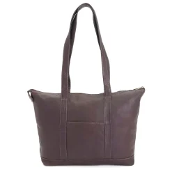 24-Hour Women's Travel Tote Bag in Colombian Leather (634-CAFE-VL)<Royce Leather Hot