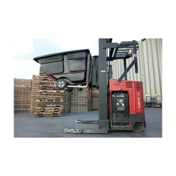 Rubbermaid Brute Tilt Truck, 1 Cu. Yd., Black (FG131542BLA1)