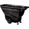 Rubbermaid Commercial Tilt Truck, 450 lbs., Black (FG9T1300BLA)