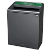 Configure Four-StreamRecycling Station, 23 Gallon, Stenni Gray (1961627)<Rubbermaid Hot