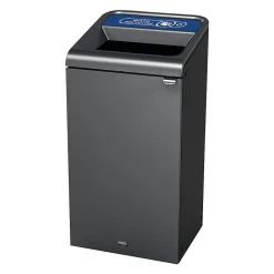 Configure Single-Stream Recycling Station, 23 Gallon, Stenni Gray (1961622)<Rubbermaid Online