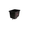 Rubbermaid ® Cube Truck, 500 lbs. Capacity, Black, 37"H x 31"W x 43.75"L