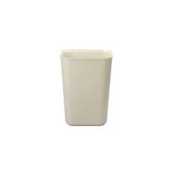 Fire-Resistant Polyester Wastebasket Trash Can, 10 Gallons, Beige (FG130600BEIG)<Rubbermaid Outlet