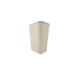 Fire-Resistant Polyester Wastebasket Trash Can, 10 Gallons, Beige (FG130600BEIG)<Rubbermaid Outlet