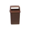 Glutton Container Base, Brown, 56 Gal. (FG256B00BRN)<Rubbermaid Clearance