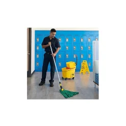 Gripper 54" Metal Fiberglass Wet Mop Handle Jaw Style (FGH245000000)<Rubbermaid Discount