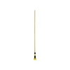 Gripper 60" Wood Wet Mop Handle, Yellow/Natural (FGH216000000)<Rubbermaid New