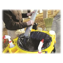 GroundsKeeper Outdoor Ash Urn, Black Resin (FG257088BLA)<Rubbermaid New