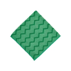 HYGEN Microfiber Cleaning Cloths, 16" x 16", Green, 12 Cloths/Pack (FGQ62000GR00)<Rubbermaid Sale