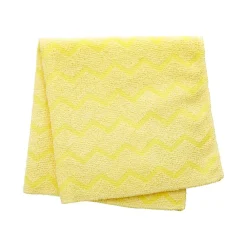 HYGEN Microfiber Cleaning Cloths, 16" x 16", Yellow, 12 Cloths/Pack (FGQ61000YL00)<Rubbermaid Outlet