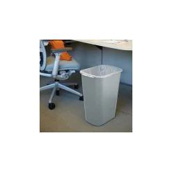 Indoor Trash Can w/ No Lid, Gray Plastic, 10.25 Gal. (FG295700GRAY)<Rubbermaid Hot