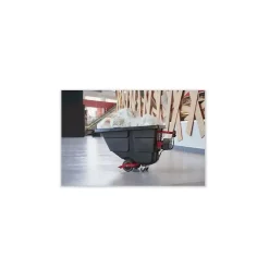 Rubbermaid Motorized Roto Tilt Truck, 101 gal, 850 lb Capacity, Plastic, Black (RCP2173519)